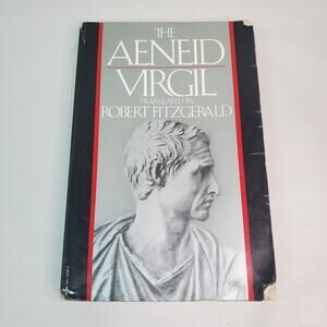 The Aeneid Virgil by Robert Fitzgerald VTG Paperback Book Random House 1983